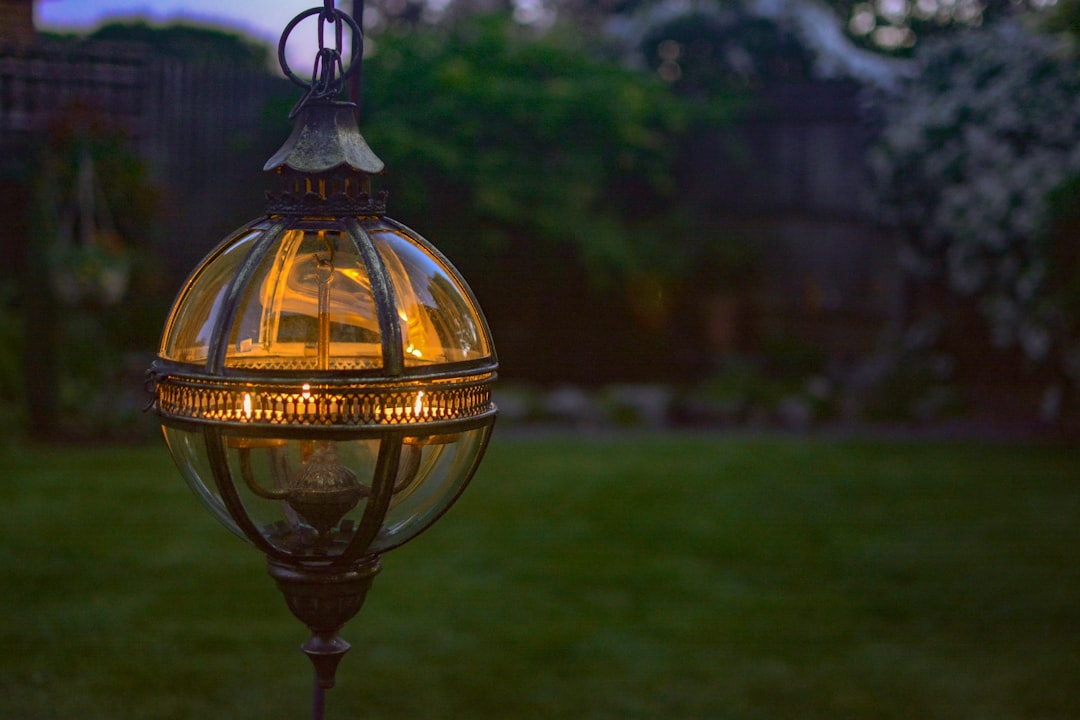 Photo Garden lighting: lanterns